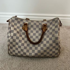 Louis Vuitton Speedy 30 Damier Azur